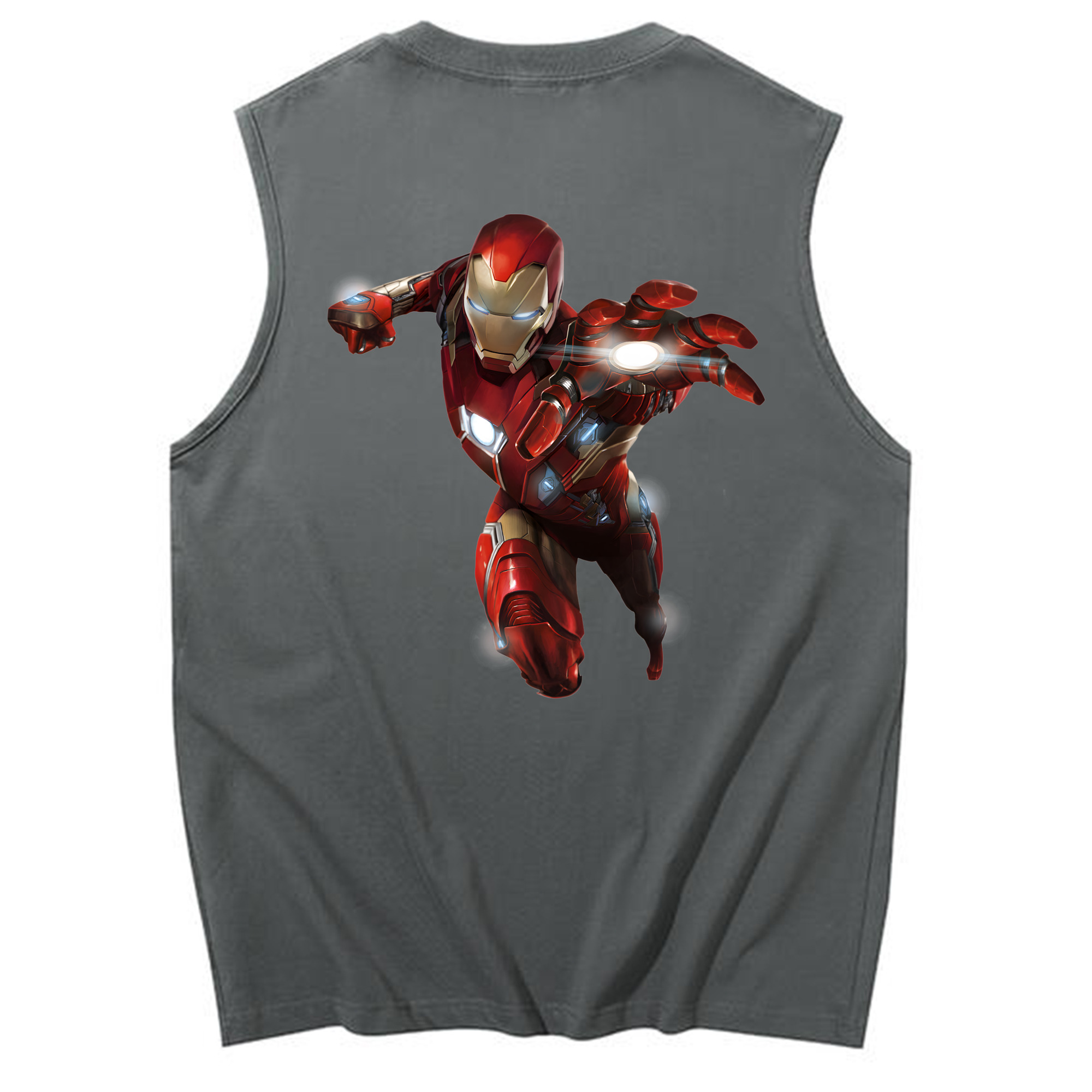 （画像用） アベンジャーズ The Avengers コットン100％タンクトップ（背面プリント）
